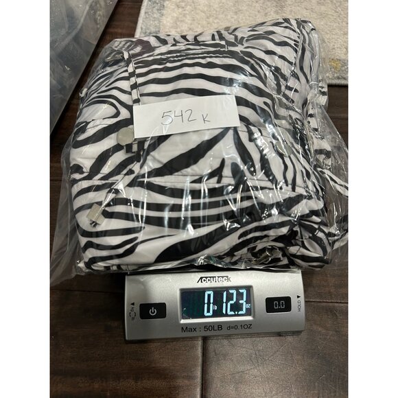 Peck & Peck Zebra Print Lightweight Womens Jacket Sz Small - Picture 11 of 11